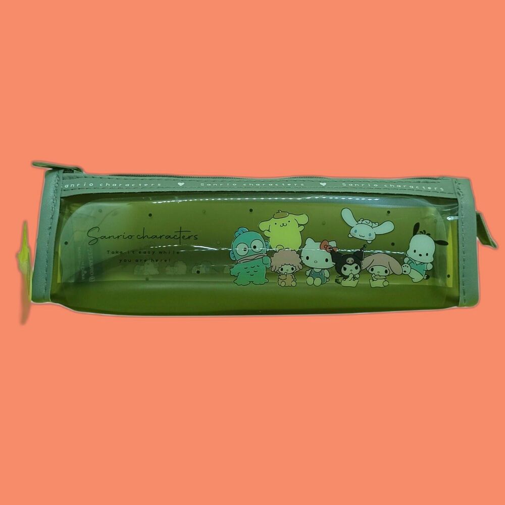Sanrio clear pencil / cosmetics case / pouch